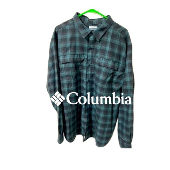 Columbia plaid shirt NWOT - Picture 1 of 7